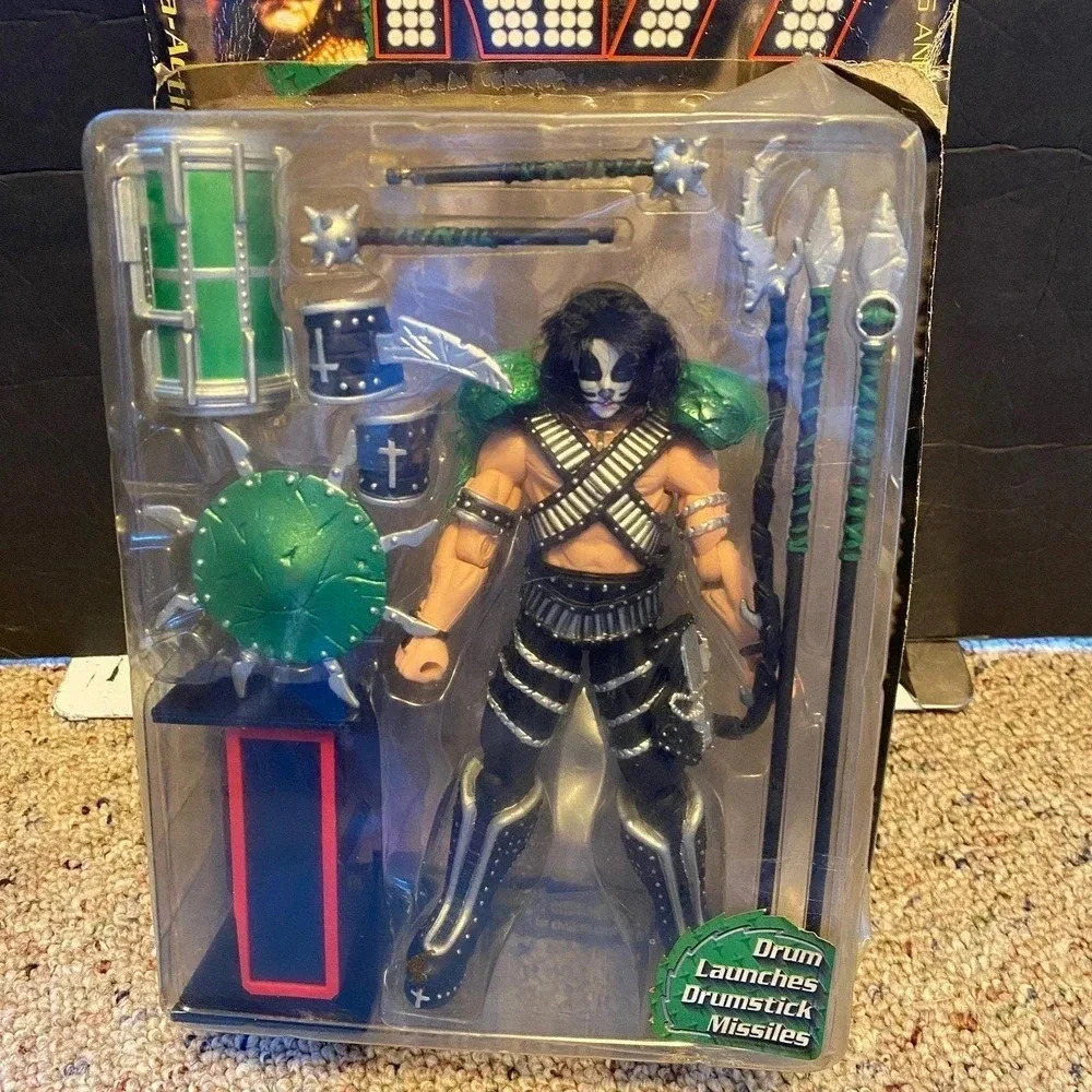 Vintage 1997 Kiss Ultra-Action Figures M’Farlane Toys Collection